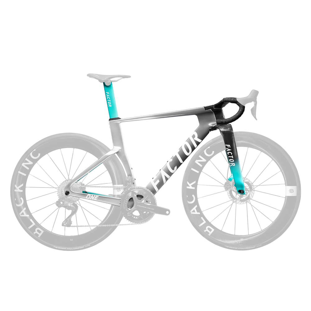 Factor ONE Premium Package road bike with premium components and carbon frame
