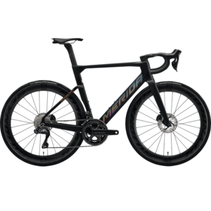 MERIDA Reacto 8000 Ultegra Di2 - Silk Black [Glossy Dark Silver]