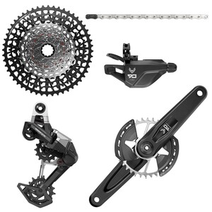 SRAM Eagle 90 Transmission Groupset | T-Type | A1 - black / silver