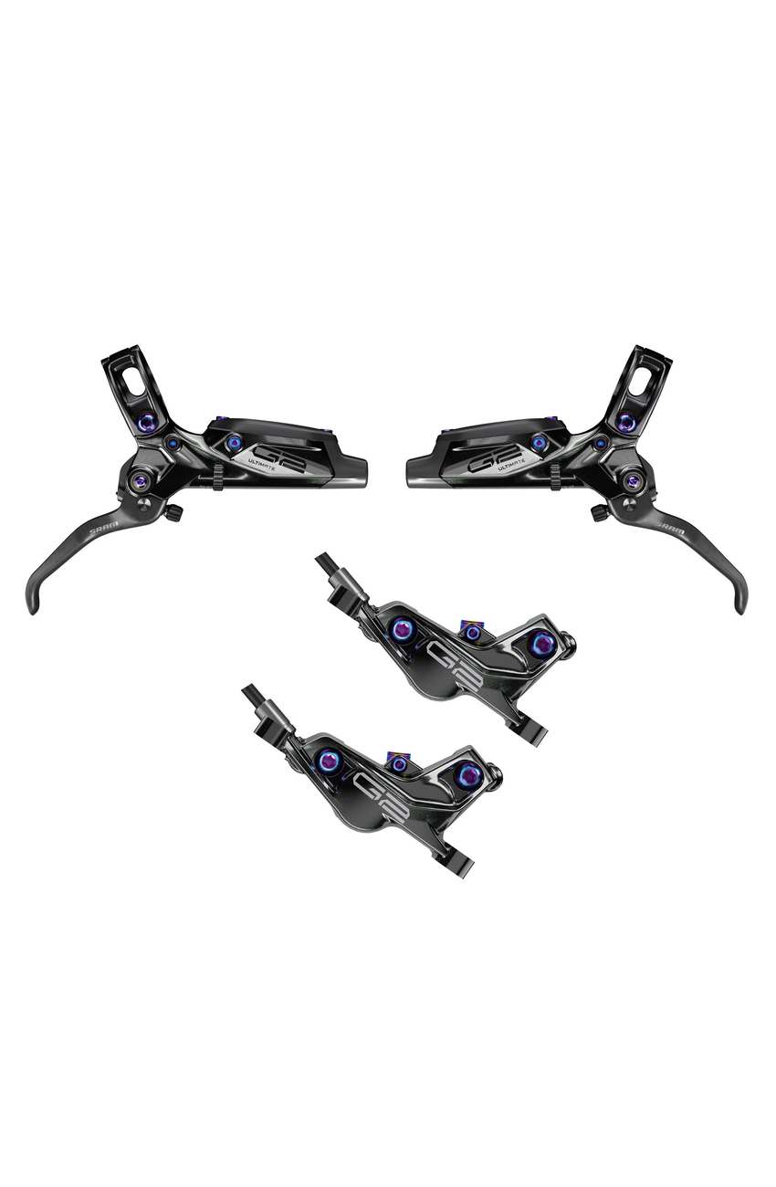 SRAM G2 Ultimate Disc Brake - Black| 4-Piston | A2 - Set (Front +