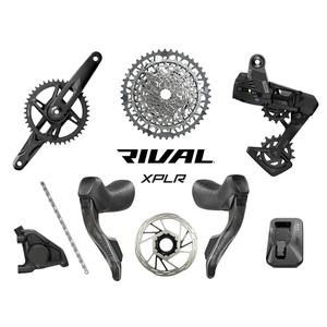 SRAM Rival XPLR AXS Wide HRD E1 Gravel Groupset 1x13 - Power Meter