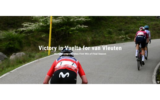 Victory in Vuelta for van Vleuten