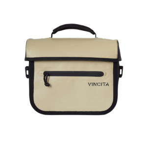 Vincita Cooper Waterproof Front Bag - Cream