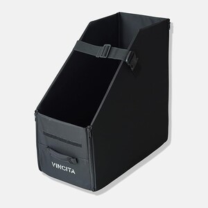 Vincita Keeper Bike Box for Brompton - Black with Black Zipper