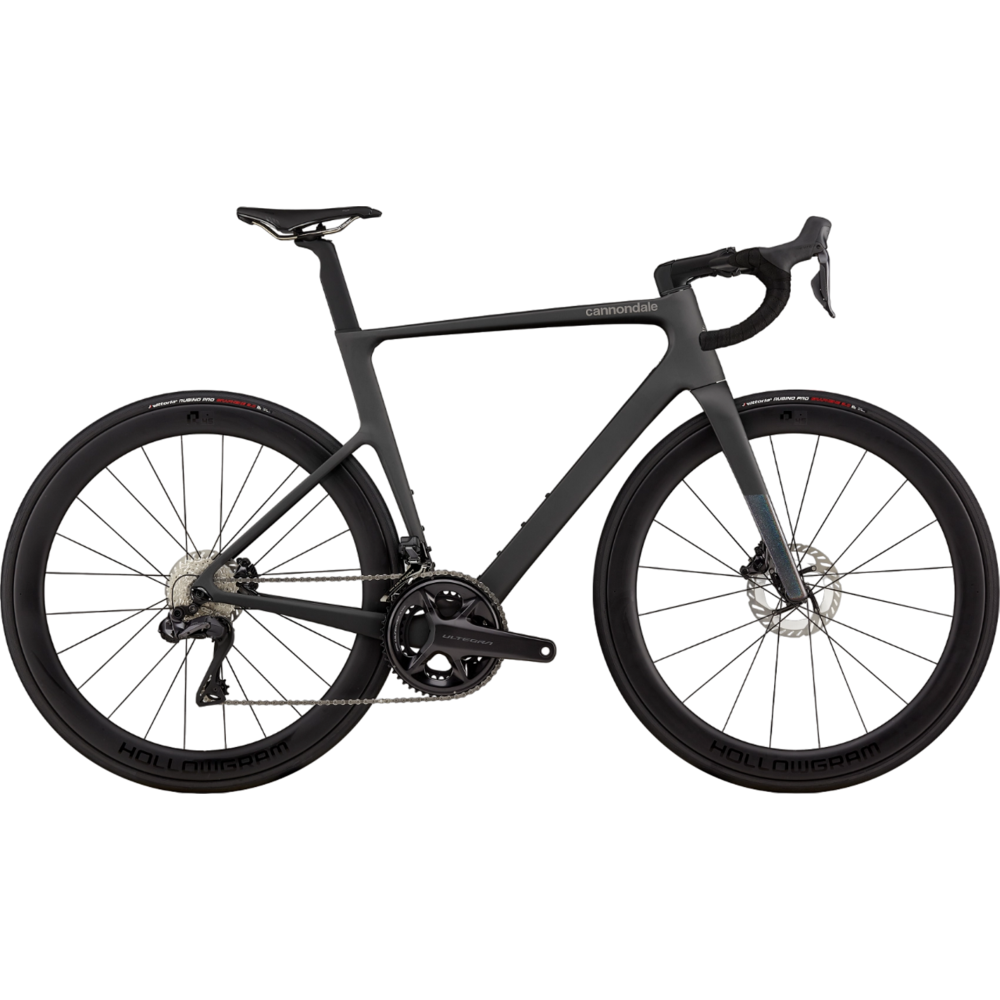 Cannondale SuperSix EVO 2 aero carbon road bike with Shimano Ultegra Di2 12‑speed drivetrain and HollowGram R 45 wheelset