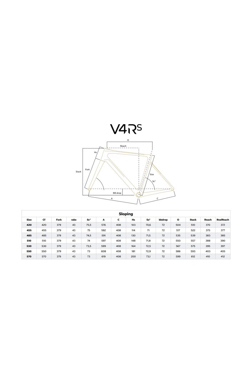 COLNAGO V4Rs Disc Frameset 2024 RVBK